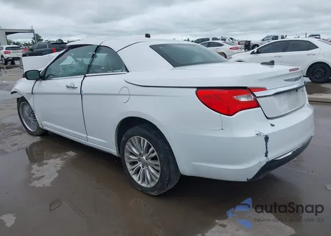 2012 Chrysler 200 Limited из США, поврежденный, VIN 1C3BCBFG9CN150524